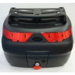 Maxem SL40 Full Siyah 40 lt Motorsiklet Çantası Kolay Sökme Özelliği ile Uyumlu Taşıma Aparatı