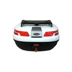 Maxem SL45 Bagajlı Beyaz Motosiklet Arka Çanta