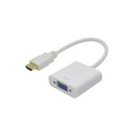 Maxgo 2094 Görüntü Projeksiyon HDMI To VGA Kablo Çevirici Dönüştürücü Adaptör