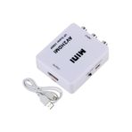 MAXGO 2120 Rca To Hdmi Tos Av Çevirici Dönüştürücü Converter 1080p Tv Tüplü Televizyon Scart Av Vide