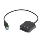 Maxgo 2157 USB 3.0 2.5 3.5 İnç SATA HDD SSD Hard Disk Dönüştürücü Kablosu Taşınabilir Yüksek Hızlı