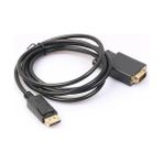 Maxgo 3001 Display Port To VGA Kablo Display VGA Dp To VGA 1.8m Displayport Erkek VGA Erkek Kablo 1.8 Metre Çevirici Dönüştürücü Adaptör