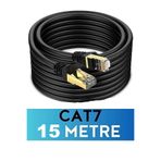 MAXGO 3156 Cat 7 Ethernet Kablosu 15 Metre internet RJ45 LAN Modem Data Kablo, 10Gbps, 600MHz