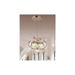 Maxi 4 Lü 3 Renk ( Sarı Beyaz ve Gün Işığı ) Gold LED Avize Ledli Salon Avizeleri