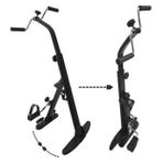 Maxi Çift Pedallı Ayarlanır Dirençli Kondisyon Artırıcı Katlanabilir Bisiklet