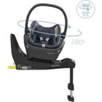 Maxi-Cosi Coral 360 Dönebilir Isofix Bazalı 2'si Bir Arada Ana Kucağı ve Oto Koltuğu Essential Graphite