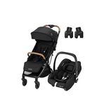 Maxi-cosi Eva-cabriofix I-size Black Otomatik Katlanan Kompakt Bebek Arabası - Siyah