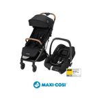 Maxi-cosi Eva-cabriofix I-size Otomatik Katlanan Seyahat Sistem Kompakt Bebek Arabası Black black