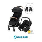 Maxi-Cosi Eva-Cabriofix I-Size Otomatik Katlanan Seyahat Sistem Kompakt Bebek Arabası Black - Essential Black