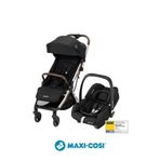 Maxi-Cosi Eva-Cabriofix I-Size Otomatik Katlanan Seyahat Sistem Kompakt Bebek Arabası Gold-Black