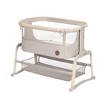 Maxi-Cosi Iora Air Sallanabilen Ahşap Görünümlü Anne Yanı Beşik Beige Eco