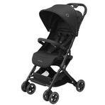 Maxi-Cosi Lara 2 Ultra Kompakt Otomatik Katlanan Kabin Boy Seyahat Sistem Olabilen Essential Black Bebek Arabası