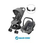 Maxi-Cosi Lara2-Cabriofix I-Size Tek Elle Katlanabilen Ultra Kompakt Seyahat Sistem Bebek Arabası Select Grey