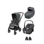 Maxi-Cosi Leona2 3 Ü 1 Arada Seyahat Sistem Bebek Arabası Twillic Graphite