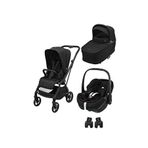 Maxi-cosi Leona2 Twillic Black 3 Ü 1 Arada Seyahat Sistem Bebek Arabası - Siyah
