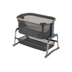 MAXİ-COSİ Maxi Cosi Iora Air Sallanabilen Ahşap Görünümlü Anne Yanı Beşik Beyond Graphite