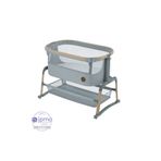 MAXİ-COSİ Maxi Cosi Iora Air Sallanabilen Ahşap Görünümlü Anne Yanı Beşik Beyond Grey