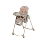 MAXİ-COSİ Maxi-Cosi Minla Plus 6'sı Bir Arada Ahşap Görünümlü 4 Tekerlekli Mama Sandalyesi Elegance Terra