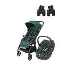 MAXİ-COSİ Maxi-Cosi Soho-Coral 360 Modüler Ana Kucaklı Ultra Kompakt Seyahat Sistem Bebek Arabası Essential G