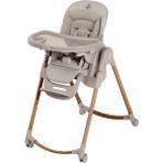 Maxi-Cosi Minla Plus 6'Sı Bir Arada Ahşap Görünümlü 4 Tekerlekli Mama Sandalyesi Beige