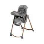 Maxi-cosi Minla Plus 6'sı Bir Arada Ahşap Görünümlü 4 Tekerlekli Mama Sandalyesi Elegance Graphite siyah