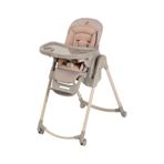 Maxi-Cosi Minla Plus 6'sı Bir Arada Ahşap Görünümlü 4 Tekerlekli Mama Sandalyesi Elegance Terra siyah