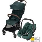 Maxi-Cosi Oslo-Cabriofix I-Size Tek Elle Katlanabilen Ultra Kompakt Seyahat Sistem Bebek Arabası Green