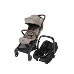 Maxi-cosi Oslo Cabriofix I-size Truffle Black Tek Elle Katlanabilen Ultra Kompakt Seyahat Sistem Bebek Arabası - Bej