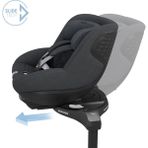 Maxi-Cosi Pearl 360 Pro Dünyanın İlk Kızaklı, Araç Dışına Çıkabilen 360 Dönebilen Yatabilen İsofix Bazalı Bebek Oto Koltuğu 0-18 kg Authentic Graphite
