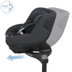 Maxi-Cosi Pearl 360 Pro Dünyanın İlk Kızaklı, Araç Dışına Çıkabilen ADAC'lı 360 Dönebilen Yatabilen İsofix Bazalı Bebek Oto Koltuğu 0-18 kg Authentic Graphite (5 Yıl Maxi-Cosi Türkiye Garantili)