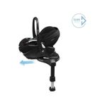 Maxi-Cosi Pebble 360 Pro Dünyanın Ilk Kızaklı, Araç Dışına Çıkabilen Adac'lı 360 Dönebilen Tam Yatabilen Isofix Bazalı Ana Kucağı ve Bebek Oto Koltuğu 0- 13 kg Twillic Black siyah
