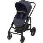 Maxi Cosi Plaza+ Ekstra Portbebeli Seyahat Sistem Olabilen Tek Elle Katlanabilen Doğumdan İtibaren Kullanılabilen Bebek Arabası Essential Graphite