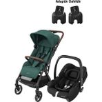 Maxi-Cosi Soho-Cabriofix I-Size Ana Kucaklı Ultra Kompakt Seyahat Sistem Bebek Arabası Green-Black - Yeşil - Siyah