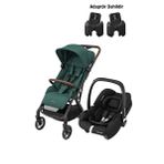 Maxi-Cosi Soho-Cabriofix I-Size Ana Kucakli Ultra Kompakt Seyahat Sistem Bebek Arabasi Green-Black