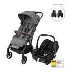 Maxi-Cosi Soho-Cabriofix İ-Size Ana Kucaklı Ultra Kompakt Seyahat Sistem Bebek Arabası Grey-Black