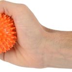 MAXİ EL EGZERSİZ MASAJ VE DUYU TOPU, TURUNCU RENK 6 CM