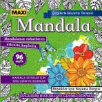 Maxi Mandala Çizgilerle Boyama Terapisi 016