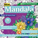 Maxi Mandala Çizgilerle Boyama Terapisi 017