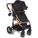 Maxi Taxi Fast Pro Gold Black Alüminyum Travel Sistem Bebek Arabası