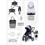 Maxi Taxi Travel Sistem Bebek Arabali 10 Parca Bebek Ceyiz Seti Gri