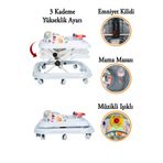 Maxi Taxi Walking Müzikli Işıklı Yürüteç