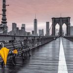 Maxi Yellow Umbrella Poster