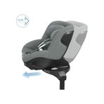 MaxiCosi Mica 360 Pro İSize Dünyanın İlk Kızaklı, Araç Dışına Çıkabilen Adac'Lı İsofix'Li 360 Dönebilir Yatabilir 018 Kg Bebek Oto Koltuğu Authentic Grey grey
