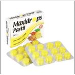 Maxidrops Limon ve Zencefil Boğaz Pastili