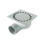 MaxiFlow 100 Mm 25*25 Çamur Kovalı Yer Süzgeci Yandan - Antrasit