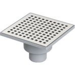 Maxiflow 15 x 15 70 Alttan Çıkışlı Paslanmaz Yer Sifonu