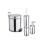 Maxiflow 26442 Gri 4'Lü Standart Banyo Seti
