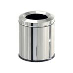 MaxiFlow Çöp Kovası Yanmaz 8lt Pasl. Ø21*25CM 430