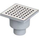 MaxiFlow Maxıflow Line 10*10 Ø50 Alttan Yer Süzgeci (Sifon) Paslanmaz
