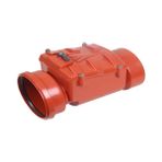 Maxiflow Pvc Çekvalf Atık Pis Su Rögar Klapesi Koku Önleyici 160 mm Kilitli ve Terazili
